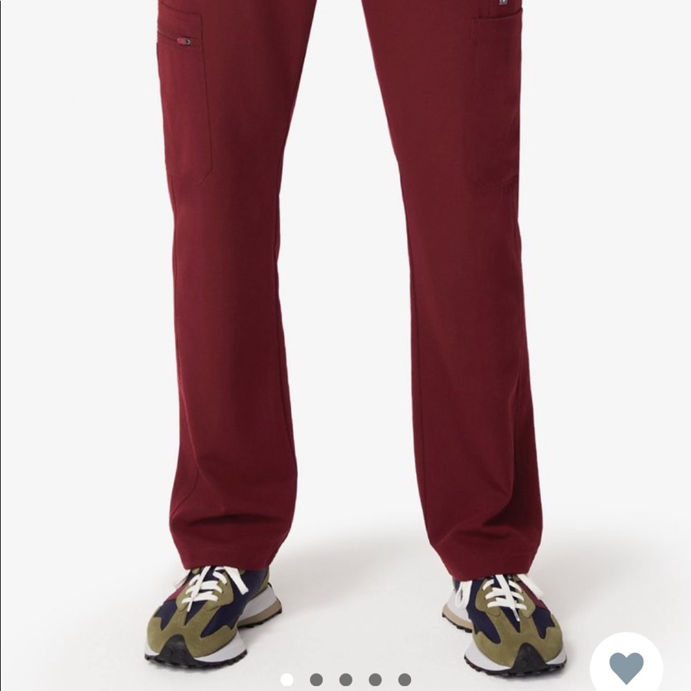 FIGS Scrub pants Cairo, small, Burgundy